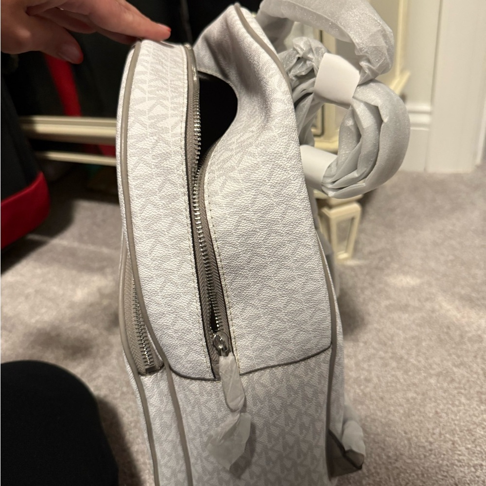Michael Kors white and Gray Backpack - Picture 2 of 4
